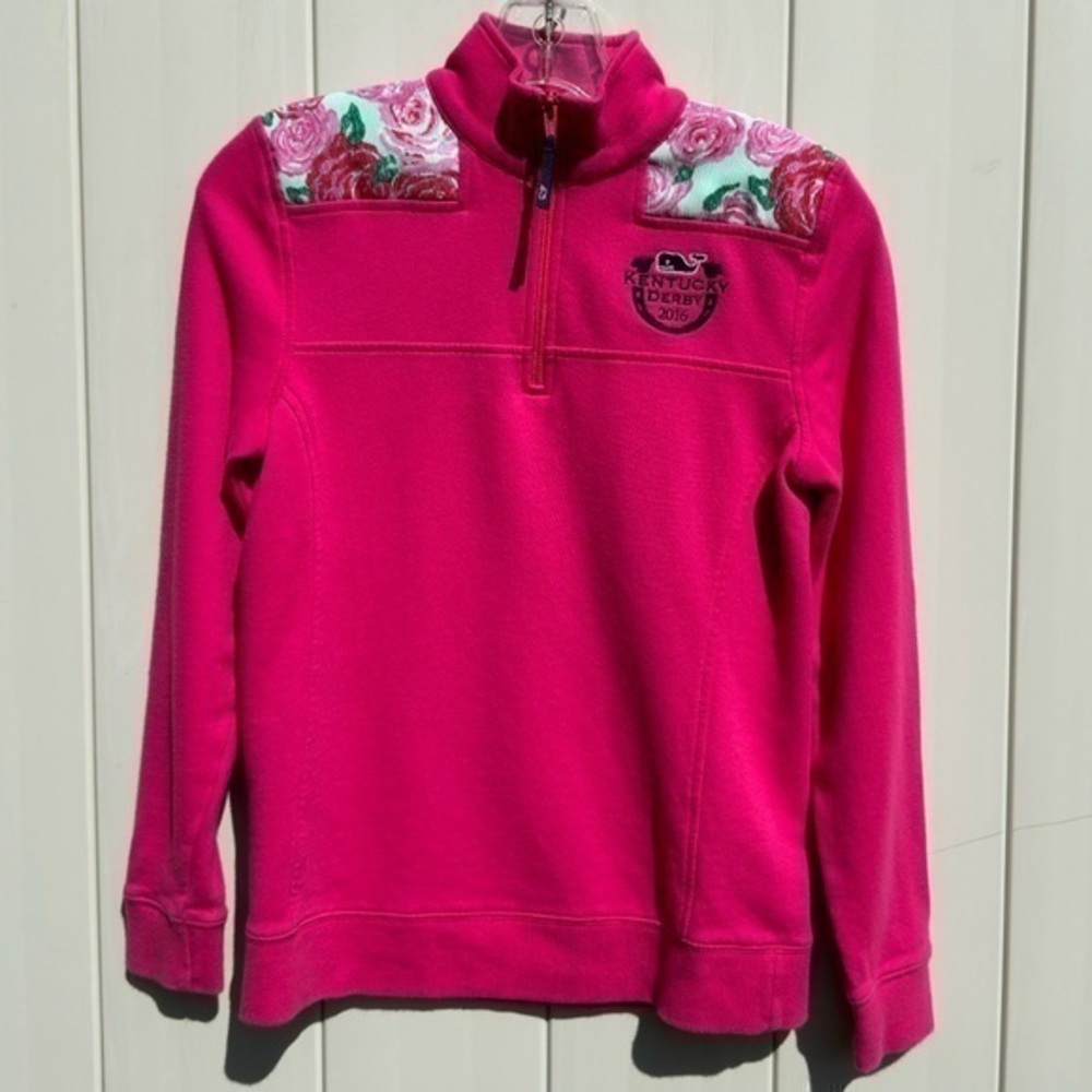 Vineyard Vines for Kentucky Derby Run For The Roses Shep Shirt‎ (Size XS)